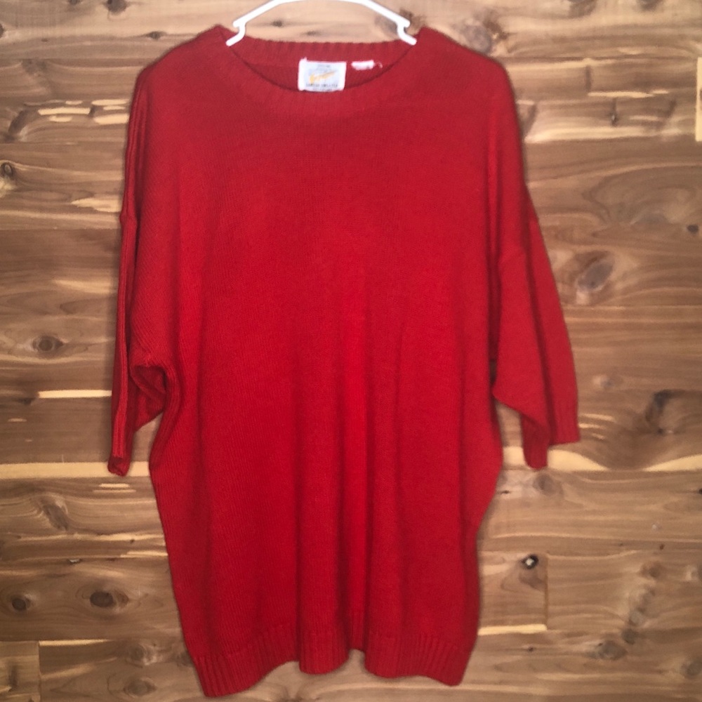 Vintage Express London Sweater Red